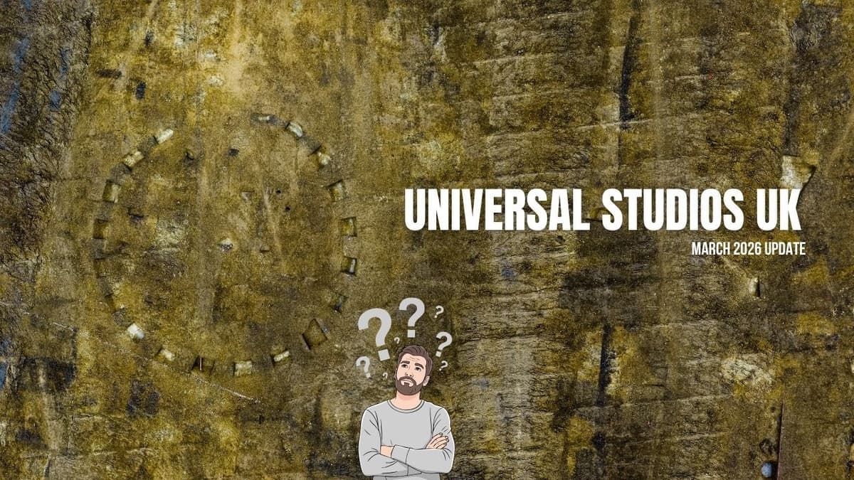 Mysterious Circular Structure Found at Universal Studios UK Site?! - March 2026 update