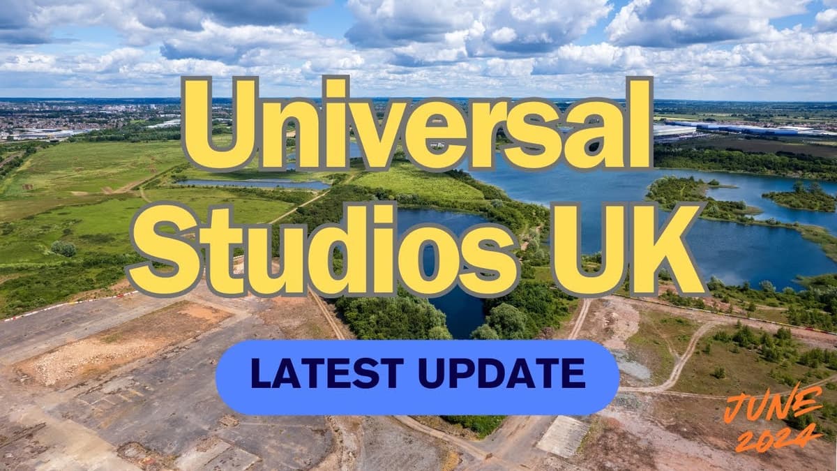 Universal Studios Great Britain update 23 | June 16th 2024 #universalstudios #themepark #uk #england