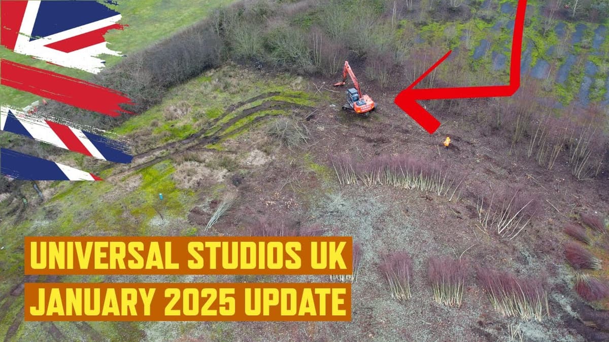 UNIVERSAL STUDIOS UK - January 2025 Update #universalstudio