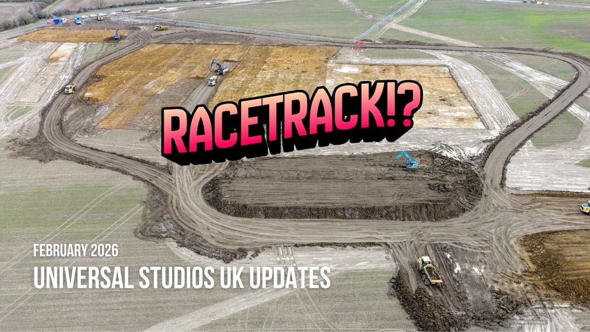 CORE Zone Heats Up! Digatrons & Flumpers Build a Racetrack? | Universal Studios UK. End of Feb 2026