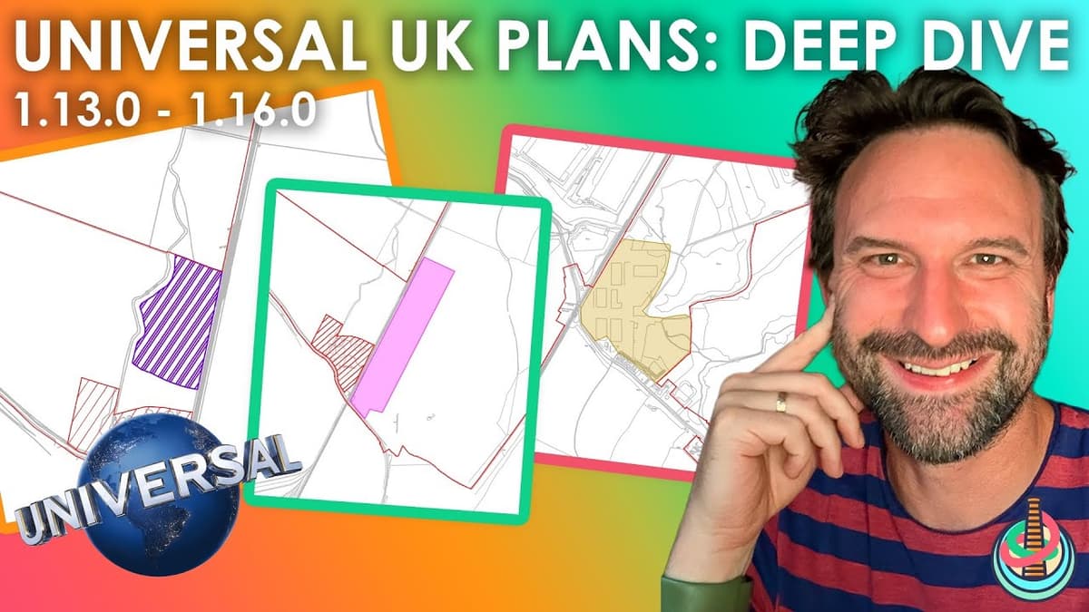 Universal Studios UK: Inside the Future-Proofed Park – Access, Rail Links & Infrastructure Revealed!