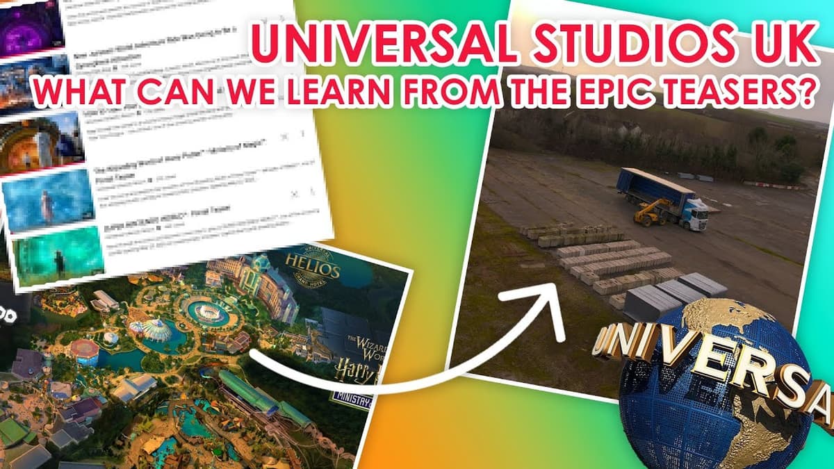 🚀 Will Universal Studios Bedford Be the UK’s Epic Universe? 🤯 Theme Park Breakdown!
