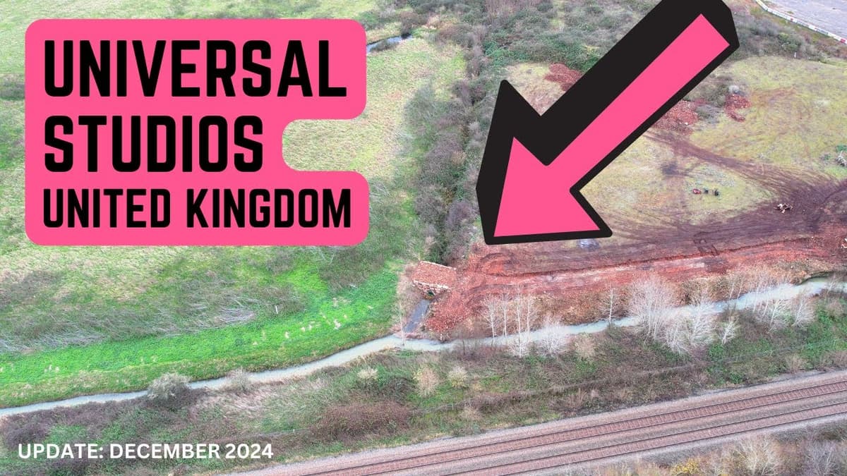 Universal Studios UK Latest Update - Dec 24 #universalstudios