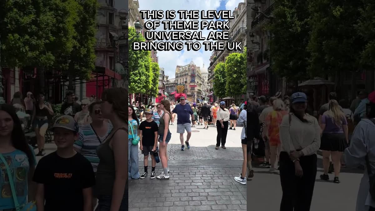 What can we expect from a UK Universal theme park? Here's an example...