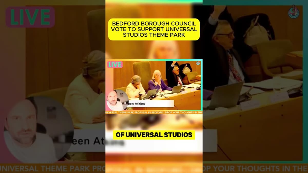 Bedford Backs Universal! Theme Park Plans Move Forward 🚀