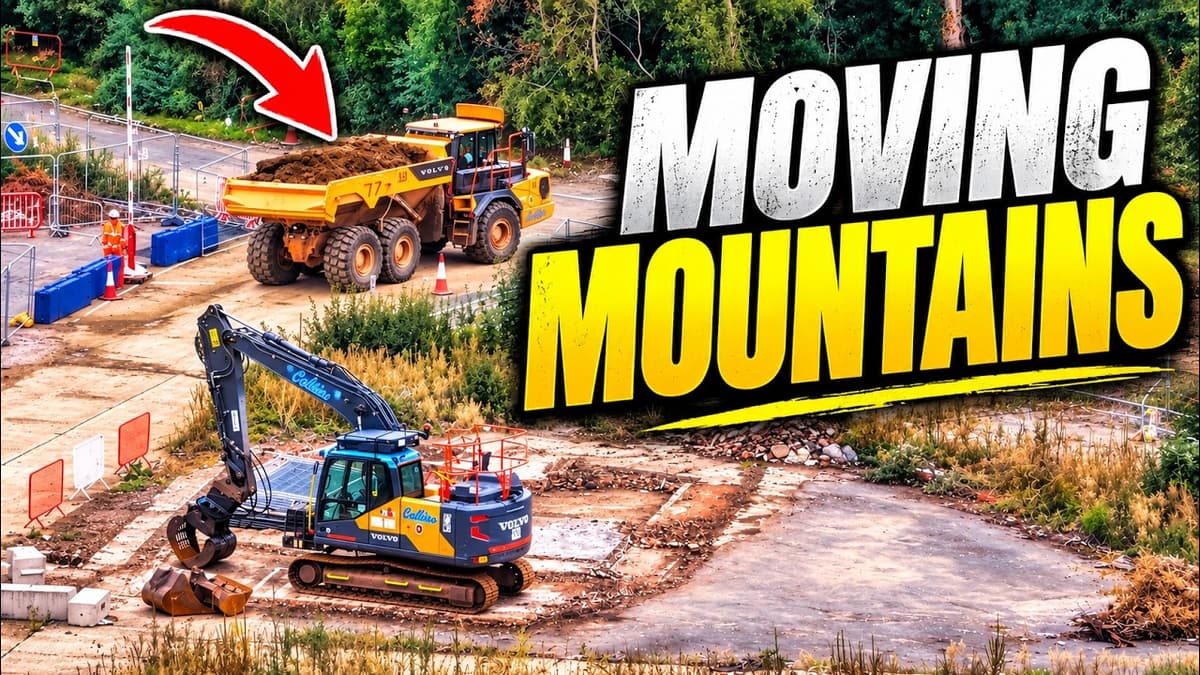 Universal Studios UK: The Site Is Changing FAST! | Huge Earthmoving Operation