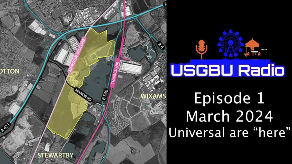 Episode 1: Universal Studios Great Britain Updates Radio