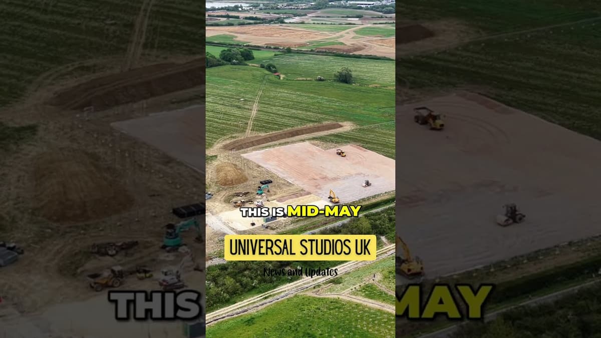 Universal Studios UK Update #shorts