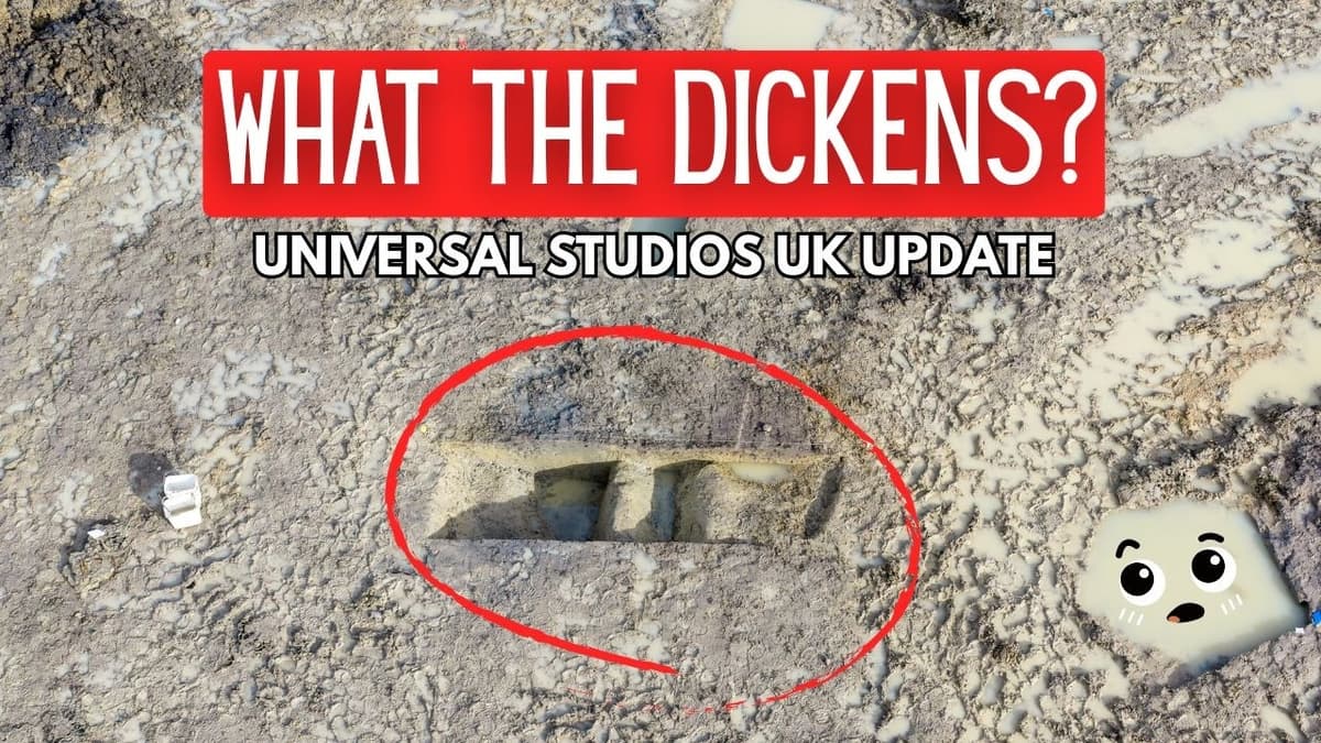 Universal Studios UK Construction Update: What’s Hiding in the Core Zone? 🏗️