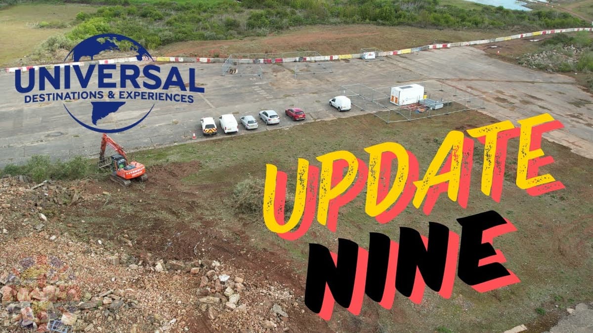 Universal Studios Great Britain | Update 09 | #ThemePark #UniversalStudiosGB #UniversalStudiosUK