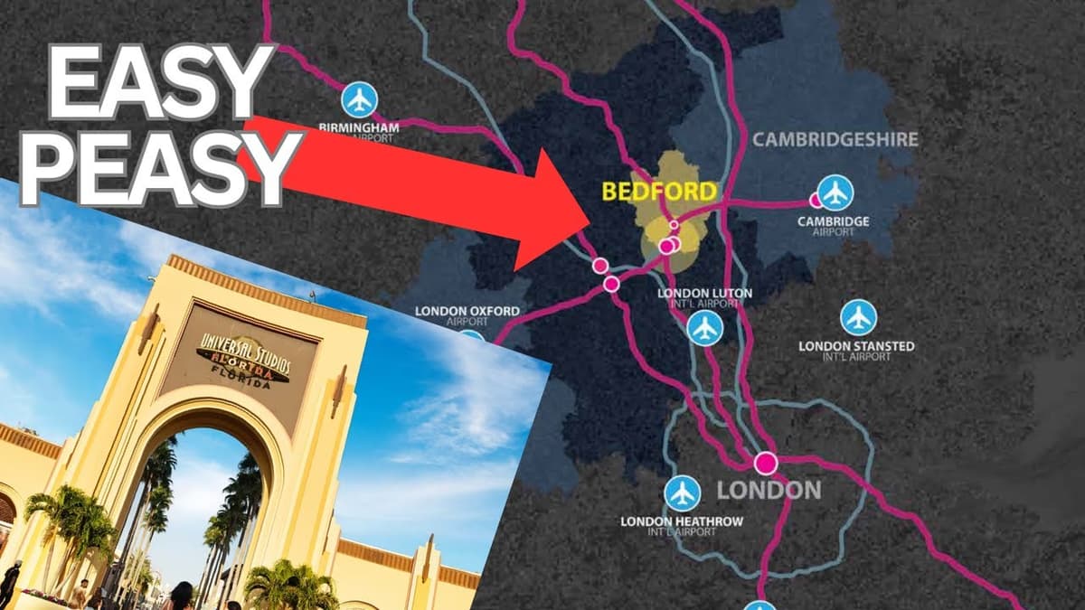 Universal Studios UK will be the UK's easiest theme park to get to