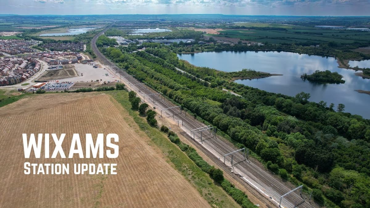Wixams Railway Station update - Work continues | Universal Studios UK