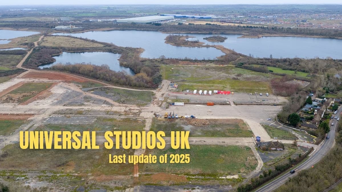 Universal Studios UK: The Final 2025 Update Before Construction Begins!