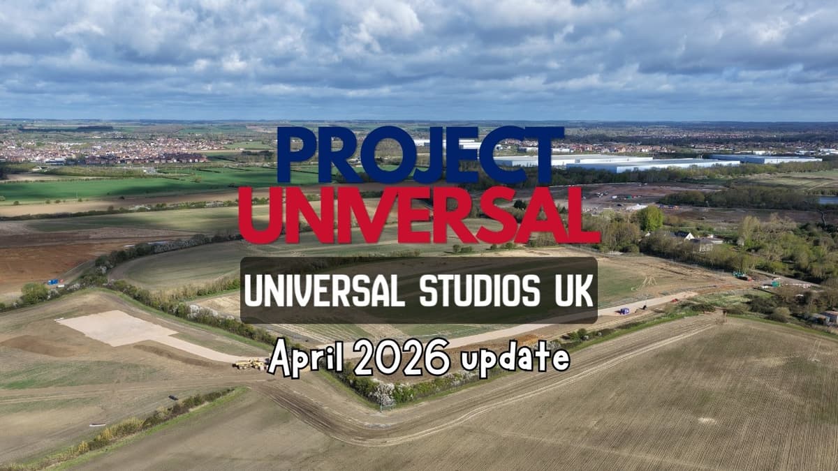 Big Changes at Universal Studios UK - April 2026 update
