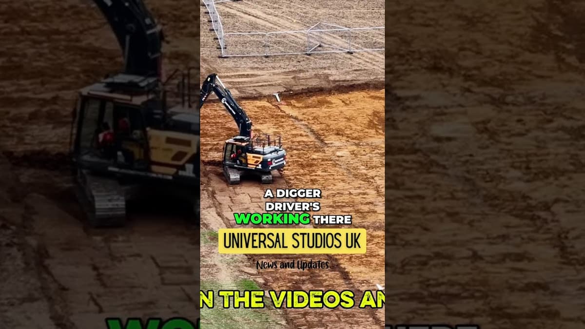 Universal Studios UK Digger Mystery #shorts
