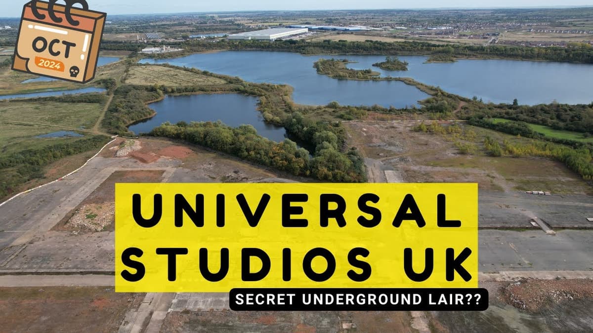 Universal Studios UK October 2024 | Secret underground lair?