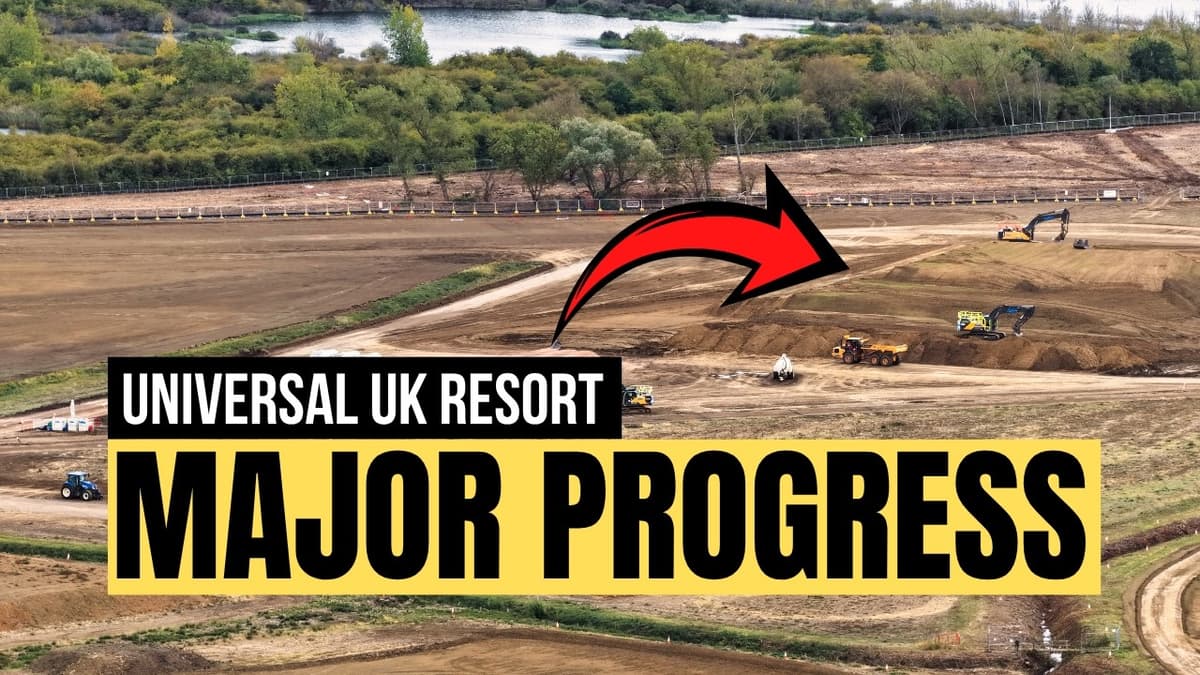 Universal UK Resort Is Getting BUSY! | Major Construction Update | September 2026