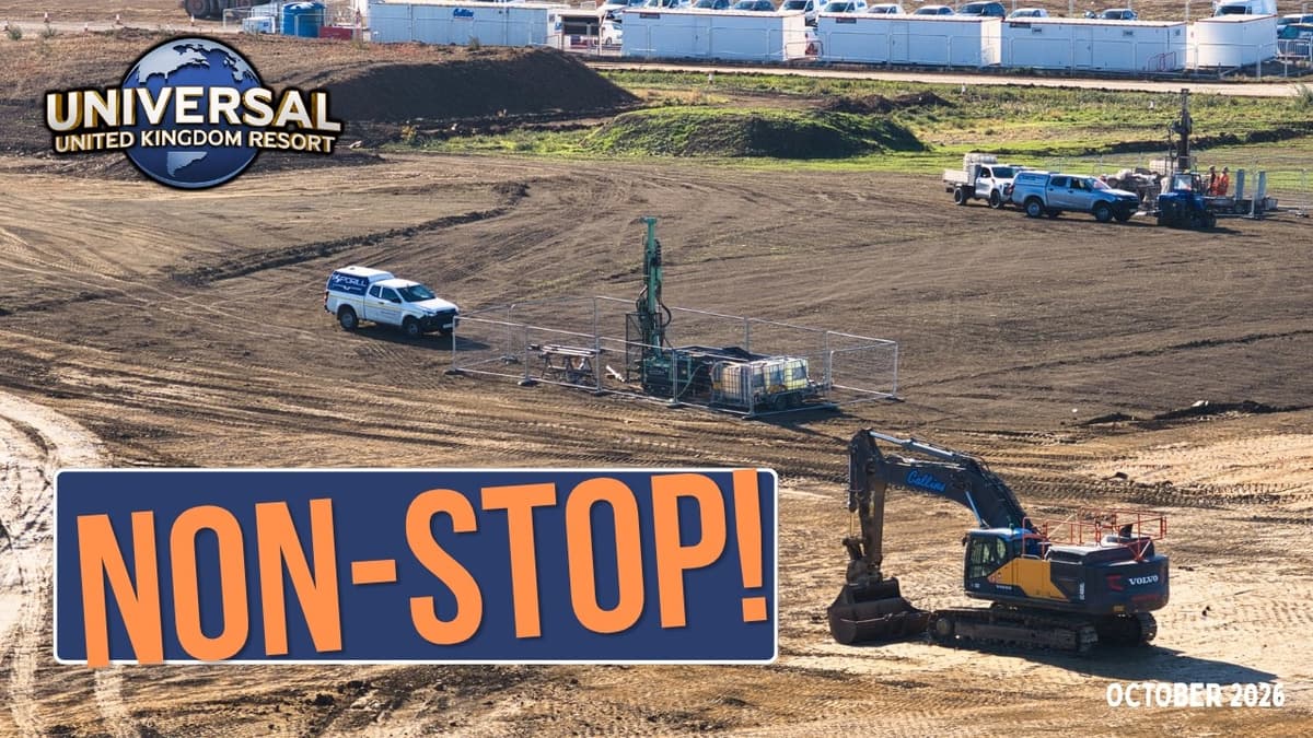 Universal UK is Non-Stop: A Seriously Busy Site! - Universal UK Resort Update
