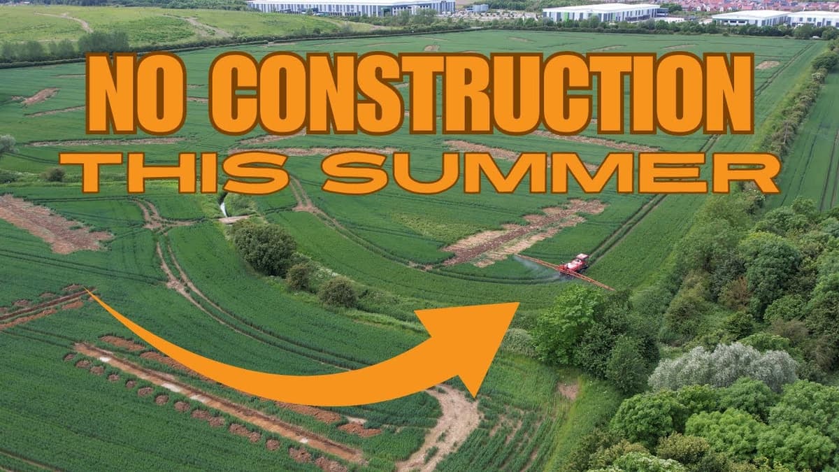 Transport hub progress unlikely for 2024 - #universalstudios #universalstudiosuk #drone