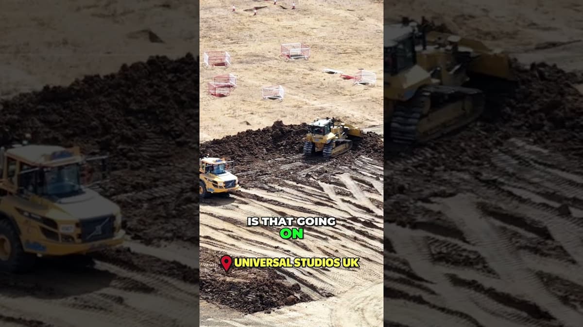Construction Site Mystery: What Are They REALLY Doing? #shorts