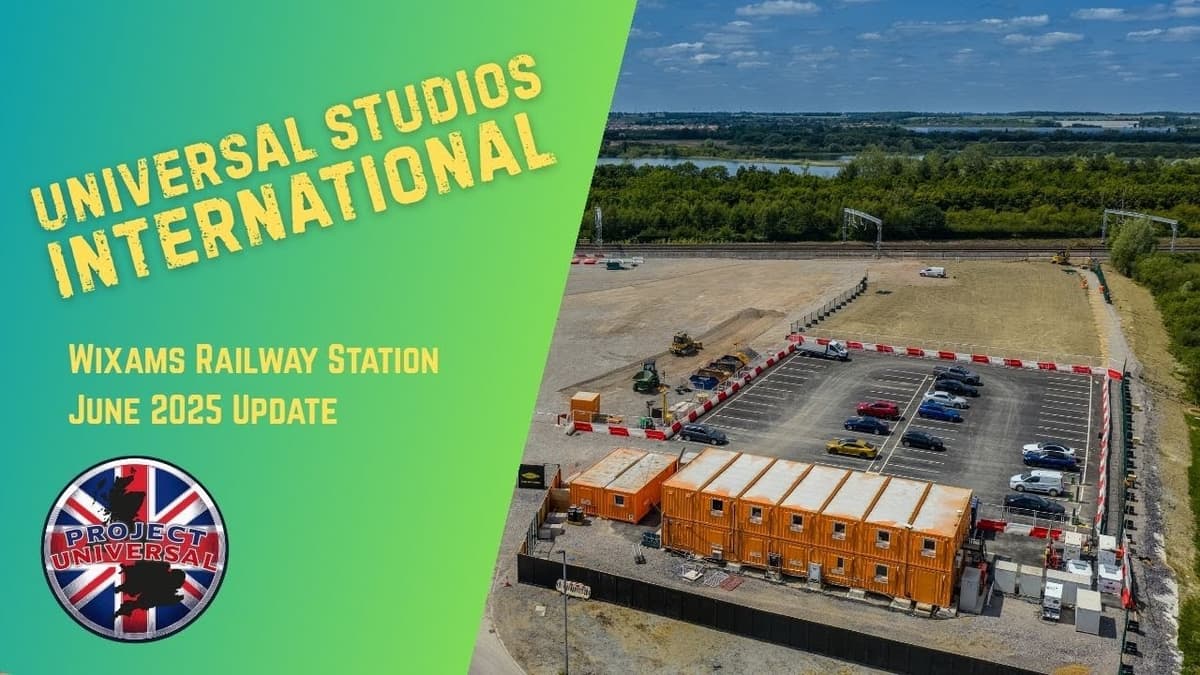 Universal Studios International - Wixams Railway Station June 2025